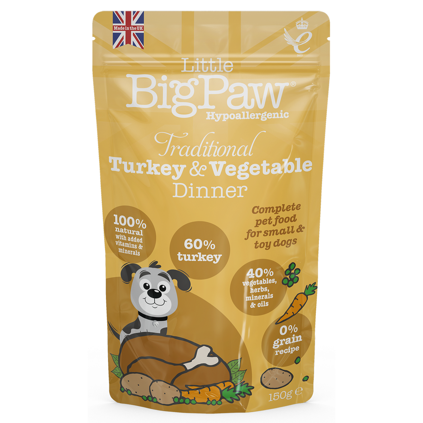 Little BigPaw Traditional Turkey & Vegetable Dinner