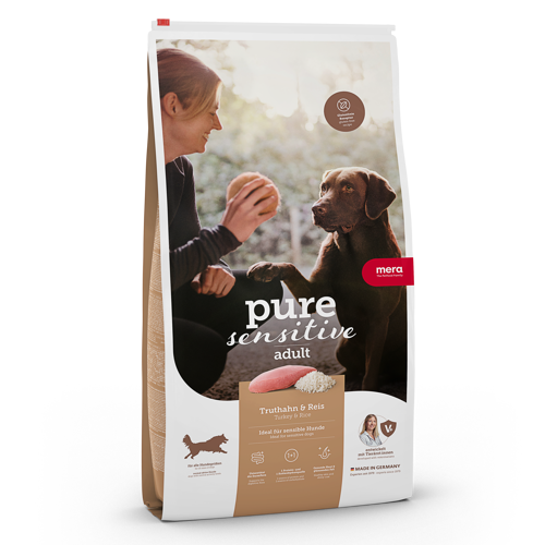 Mera pure sensitive Adult - Kalkon & Ris