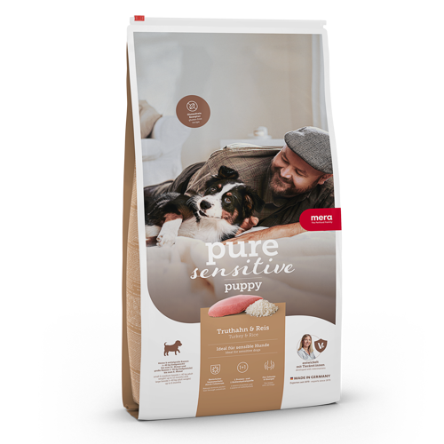 Mera pure sensitive Puppy - Kalkon & Ris