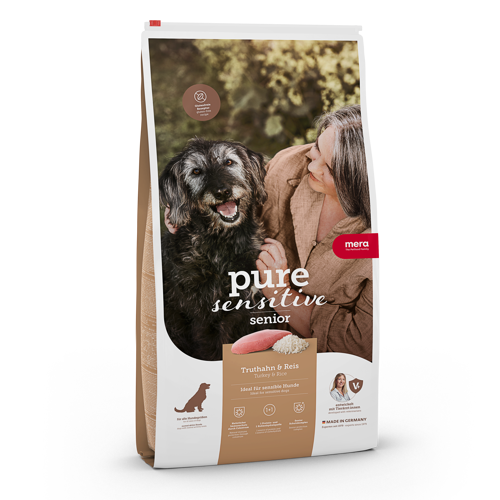 Mera pure sensitive Senior - Kalkon & Ris