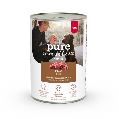 Mera pure sensitive meat våtfoder 400g