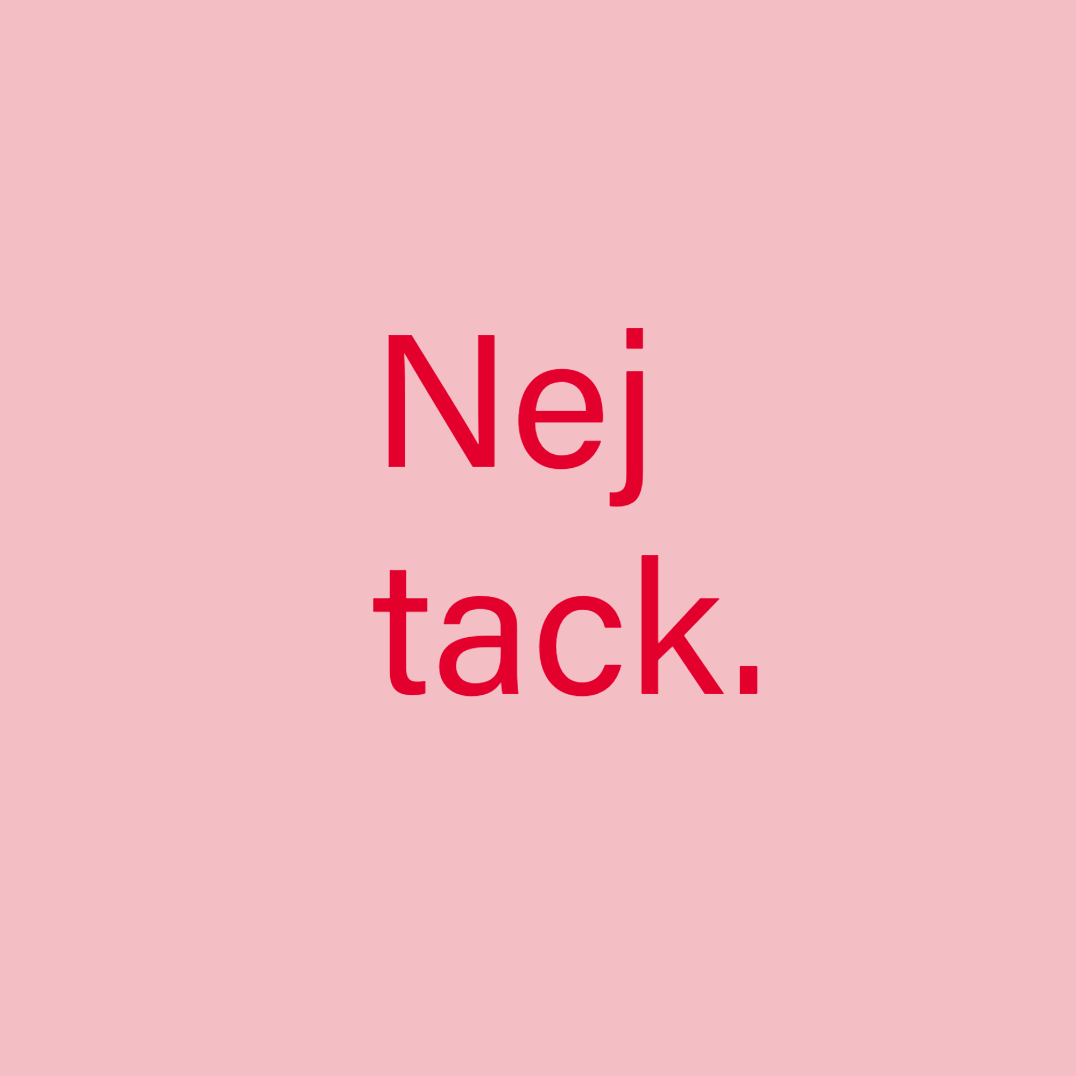 Inget hundgodis