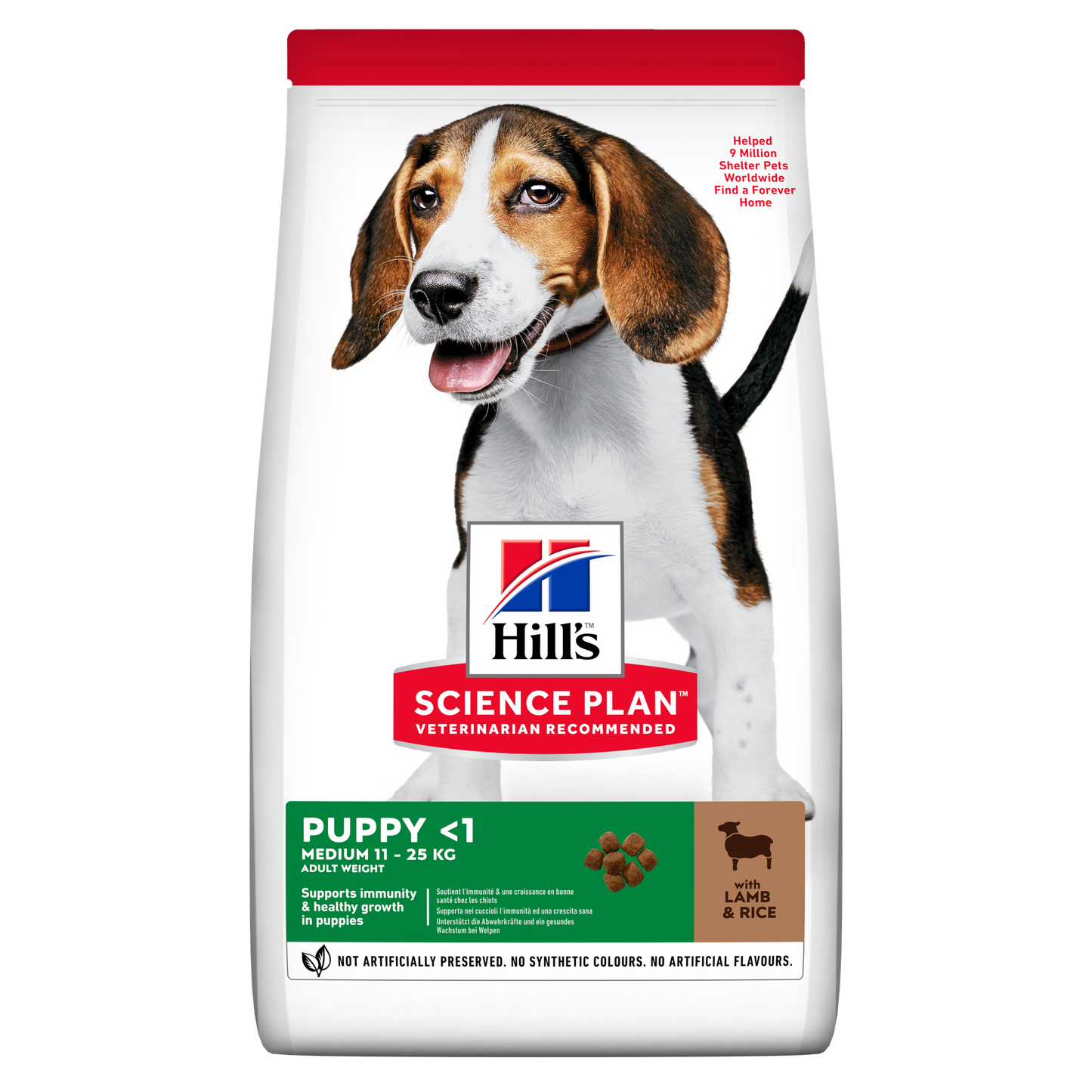 Hills Science Plan Puppy Medium Lamb&Rice