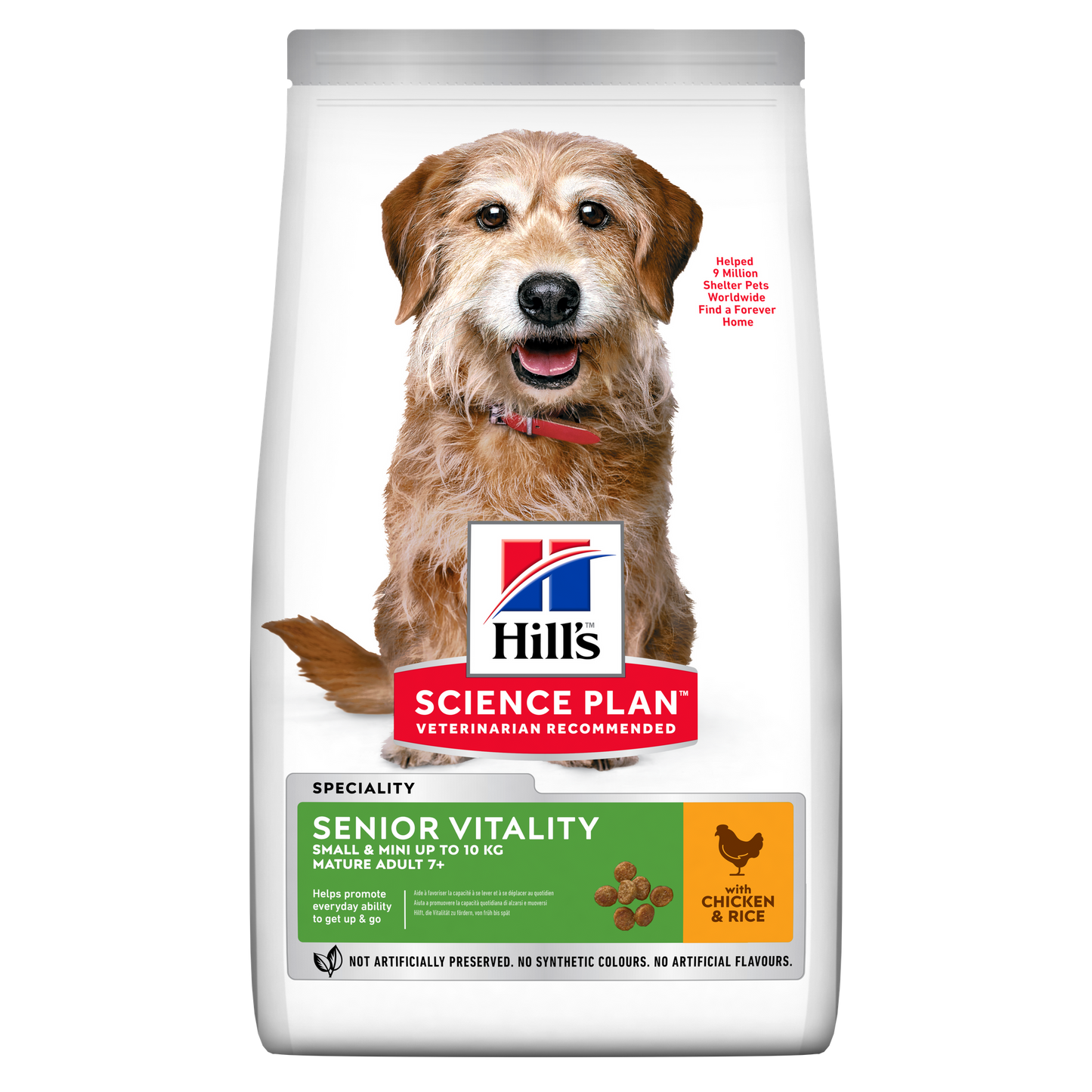 Hills Science Plan Dog Senior Vitality Small&Mini Chicken