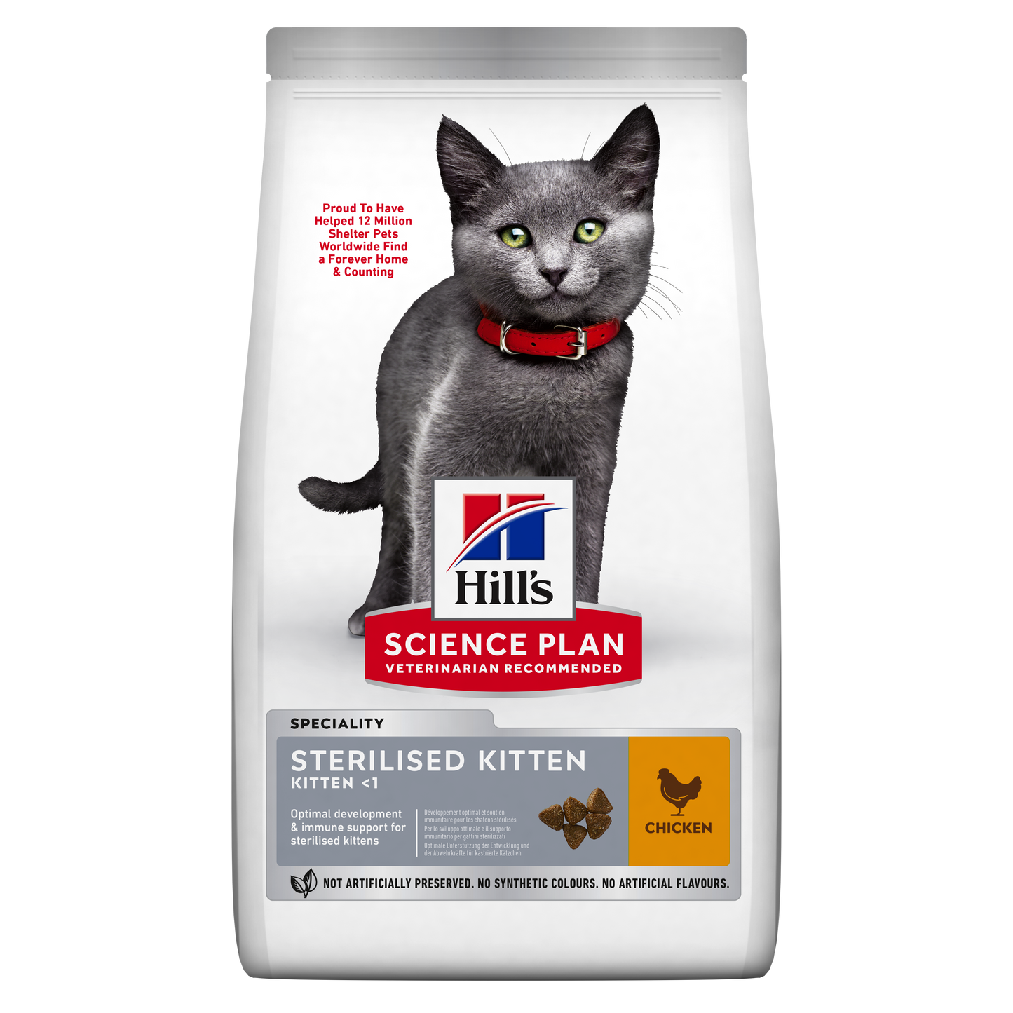 Hills Science Plan Feline Sterilised Kitten Chicken