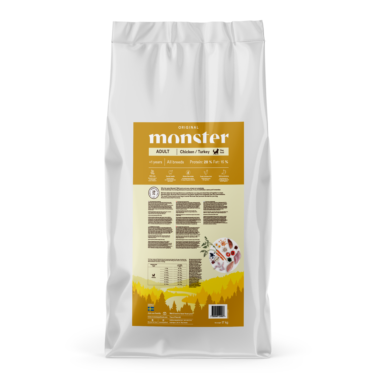 Monster Dog Orig. Adult Chick/Turkey