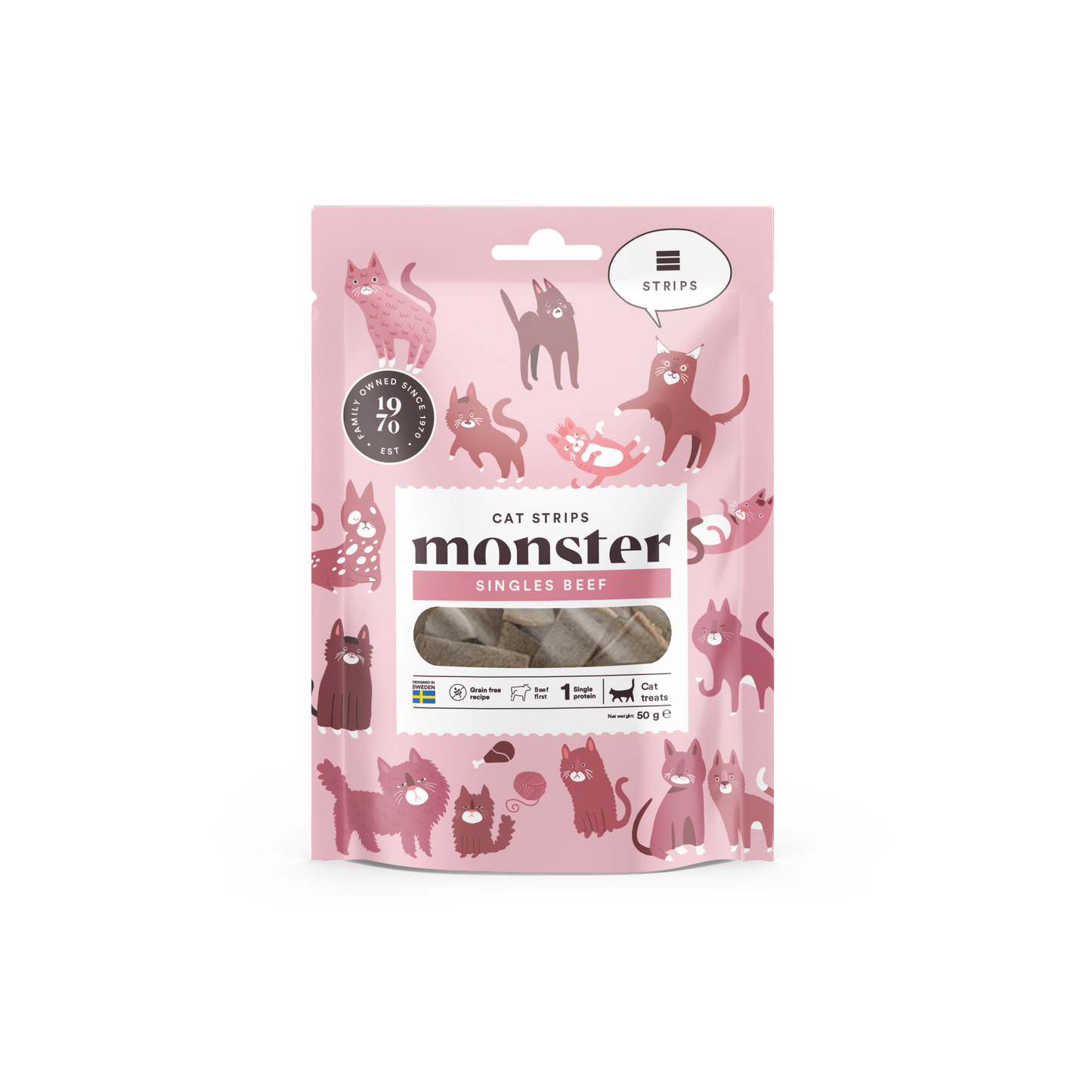 Monster Cat Strips 50 g