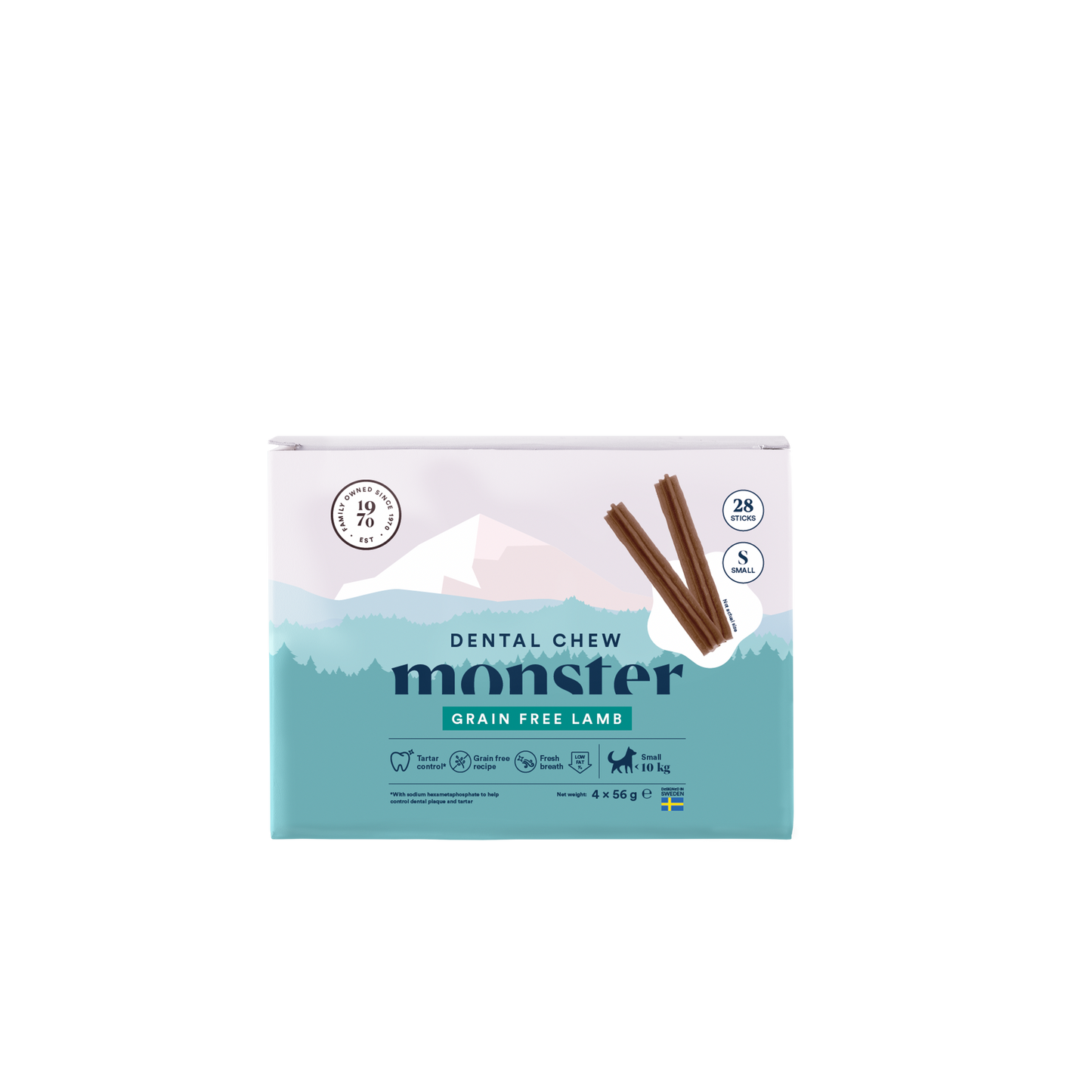 Monster Dog Dental Chew Lamb S Month (28st) 224 g