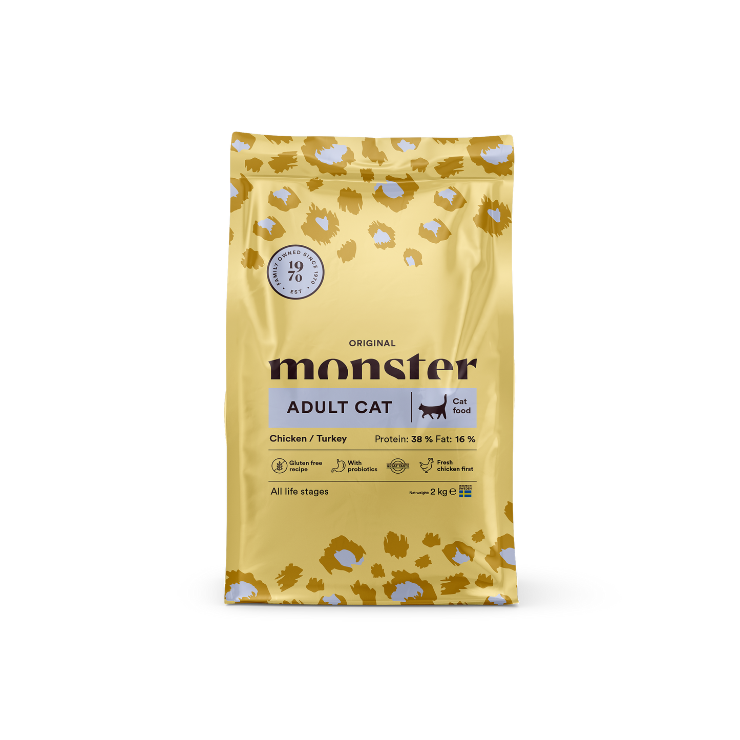 Monster Cat Orig. Adult Chick/Turkey
