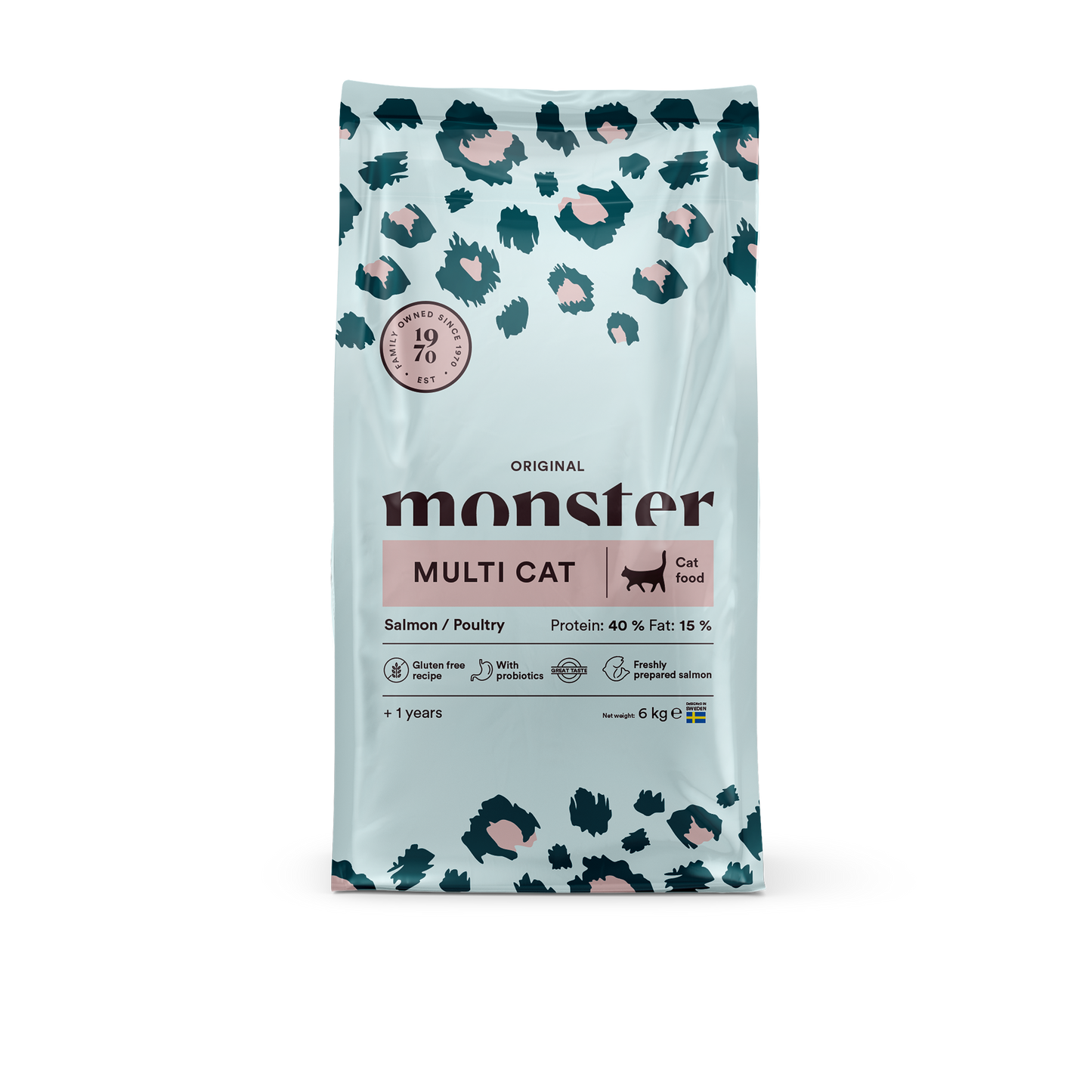 Monster Cat Orig. Multicat Salmon/Poultry