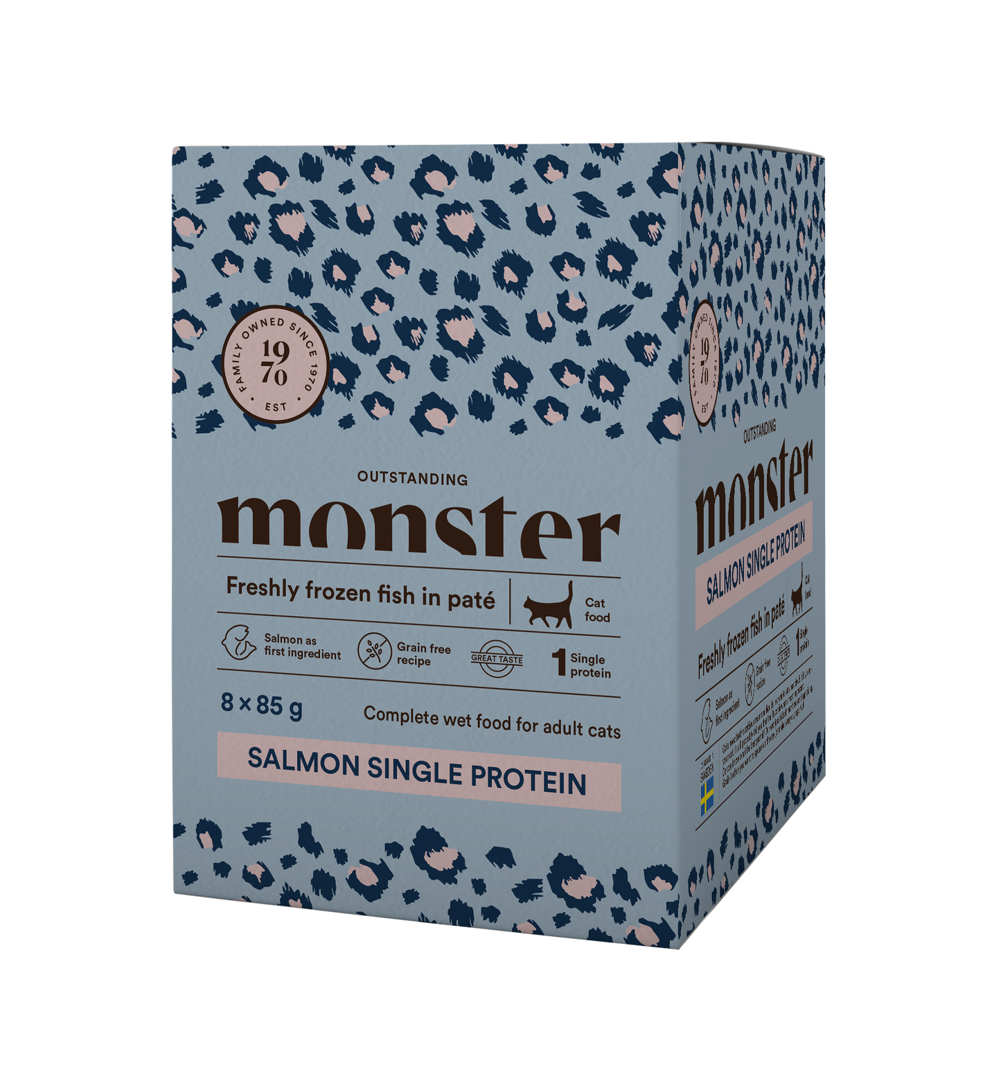 Monster Cat Pouches Adult 85 g (8-pack)