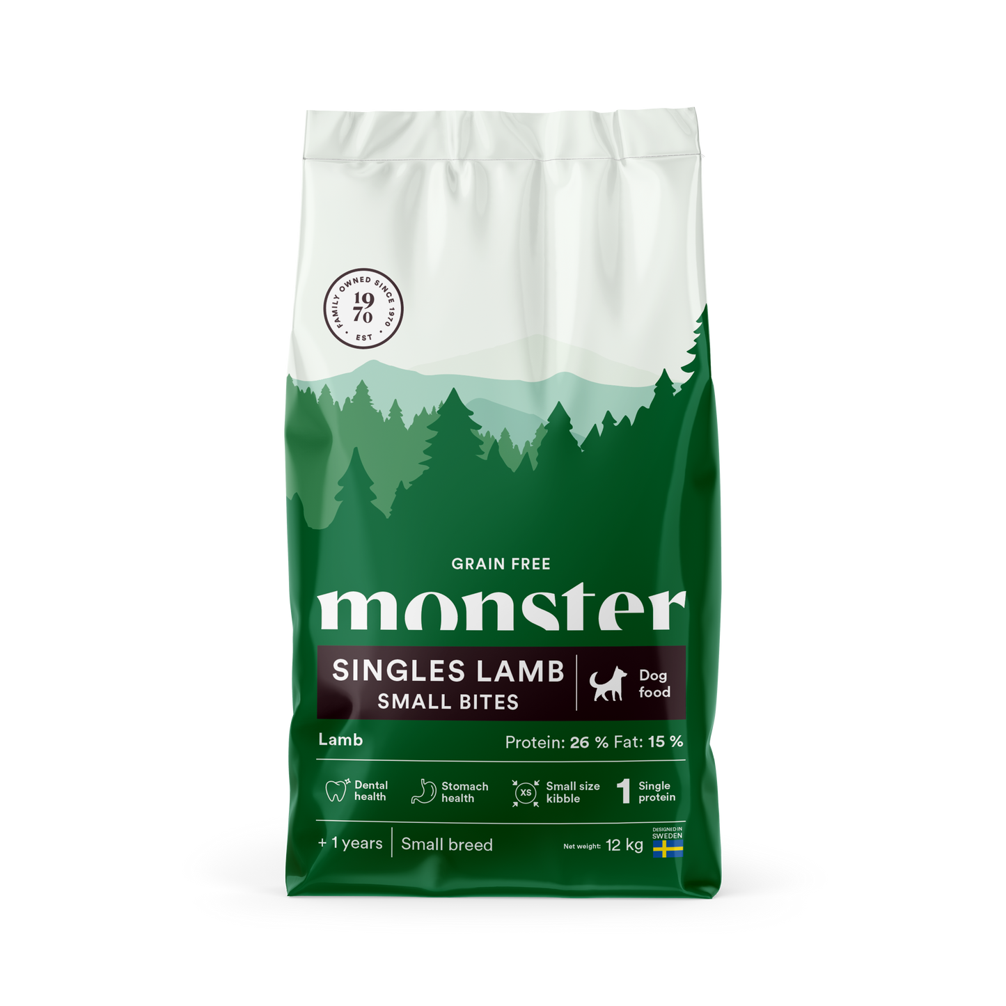 Monster Dog GF Singles Lamb Small Bites