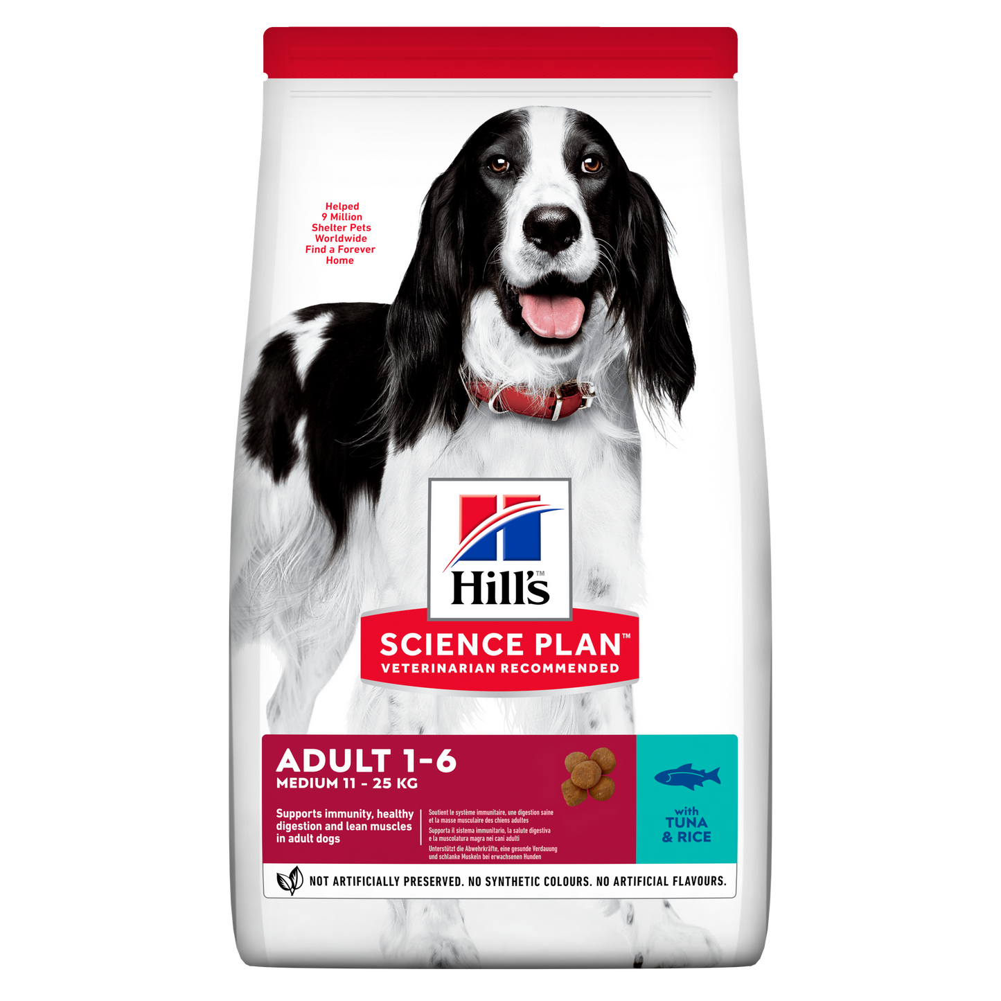 Hills Science Plan Canine Adult Medium Tuna&Rice