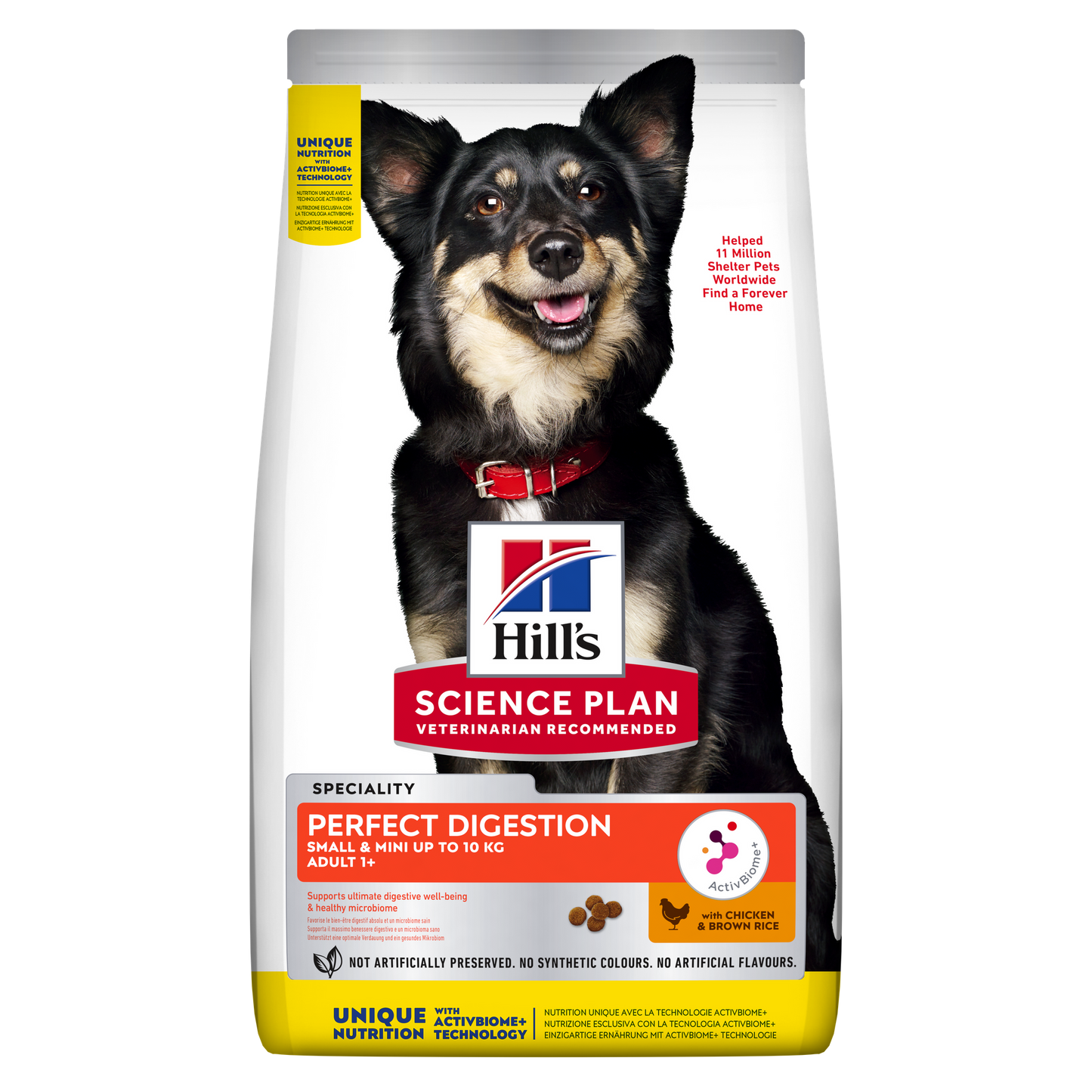 Hills Science Plan Canine Adult Perfect Digestion Small&Mini with Chicken & Brown Rice