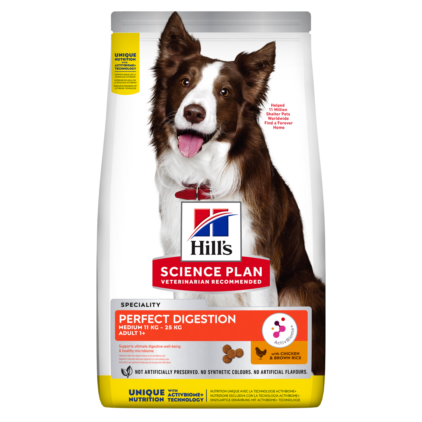 Hills Science Plan Canine Adult Perfect Digestion Medium with Chicken & Brown Rice