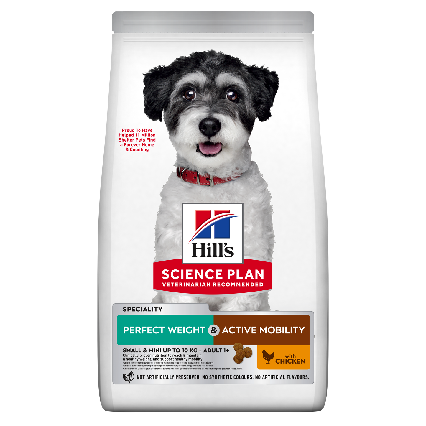 Hills Science Plan Canine Adult Perfect Weight & Active Mobility Small&Mini with Chicken