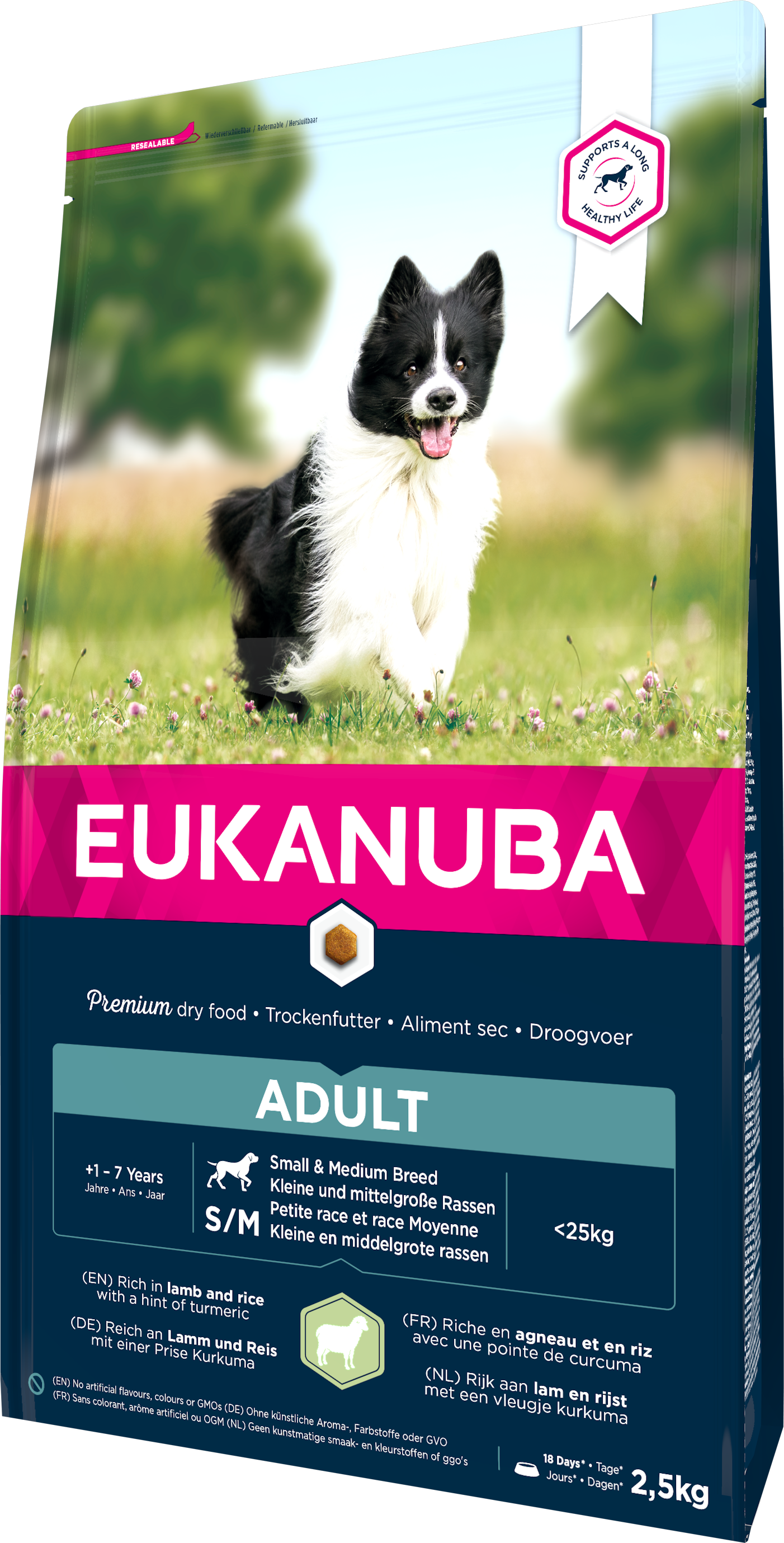 Eukanuba Dog Adult Small/Medium Lamb & Rice