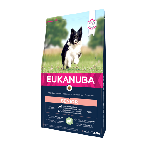 Eukanuba Dog Senior Small/Medium Lamb and Rice