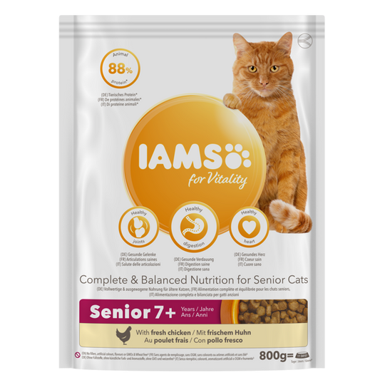 Iams Cat Senior Chicken