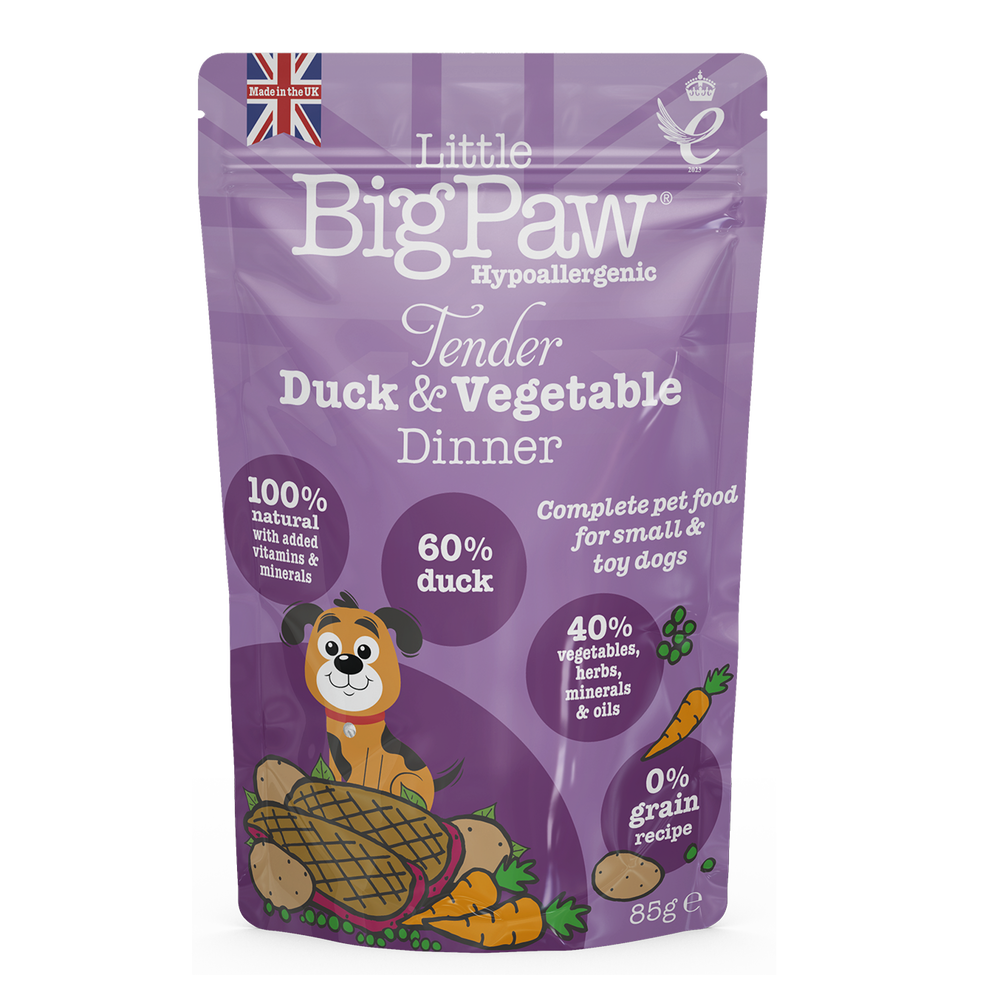 Little BigPaw Tender Duck & Vegetable Dinner