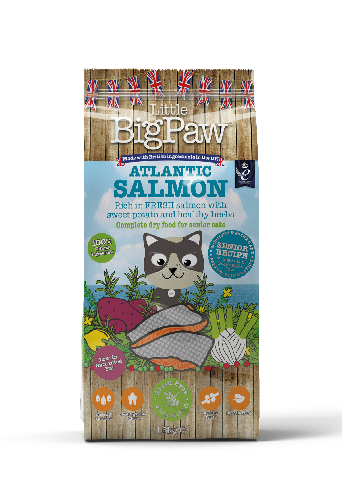 Little BigPaw Atlantic Salmon Senior