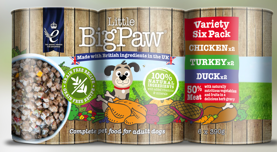 Little BigPaw Variety Six-Pack 6-pack