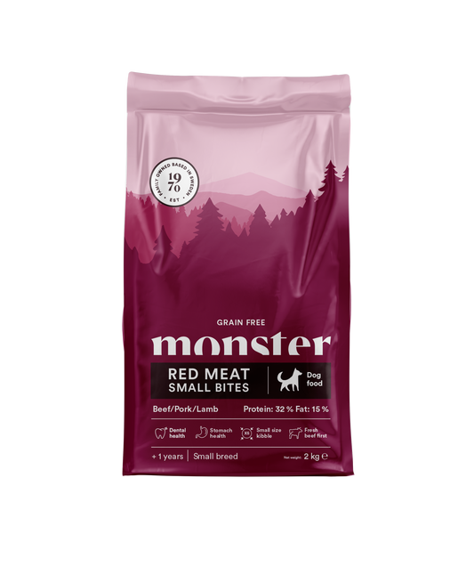 Monster Dog GF Red Meat small bites