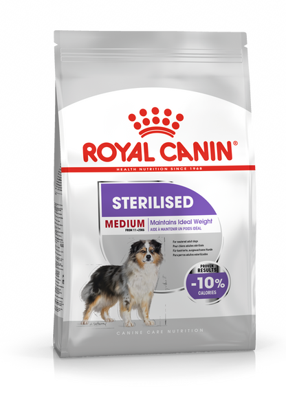 Royal Canin Sterilised Adult MEDIUM Torrfoder för hund