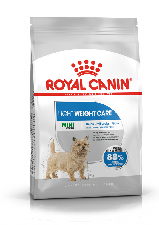 Royal Canin Light weight Care Adult MINI Torrfoder för hund