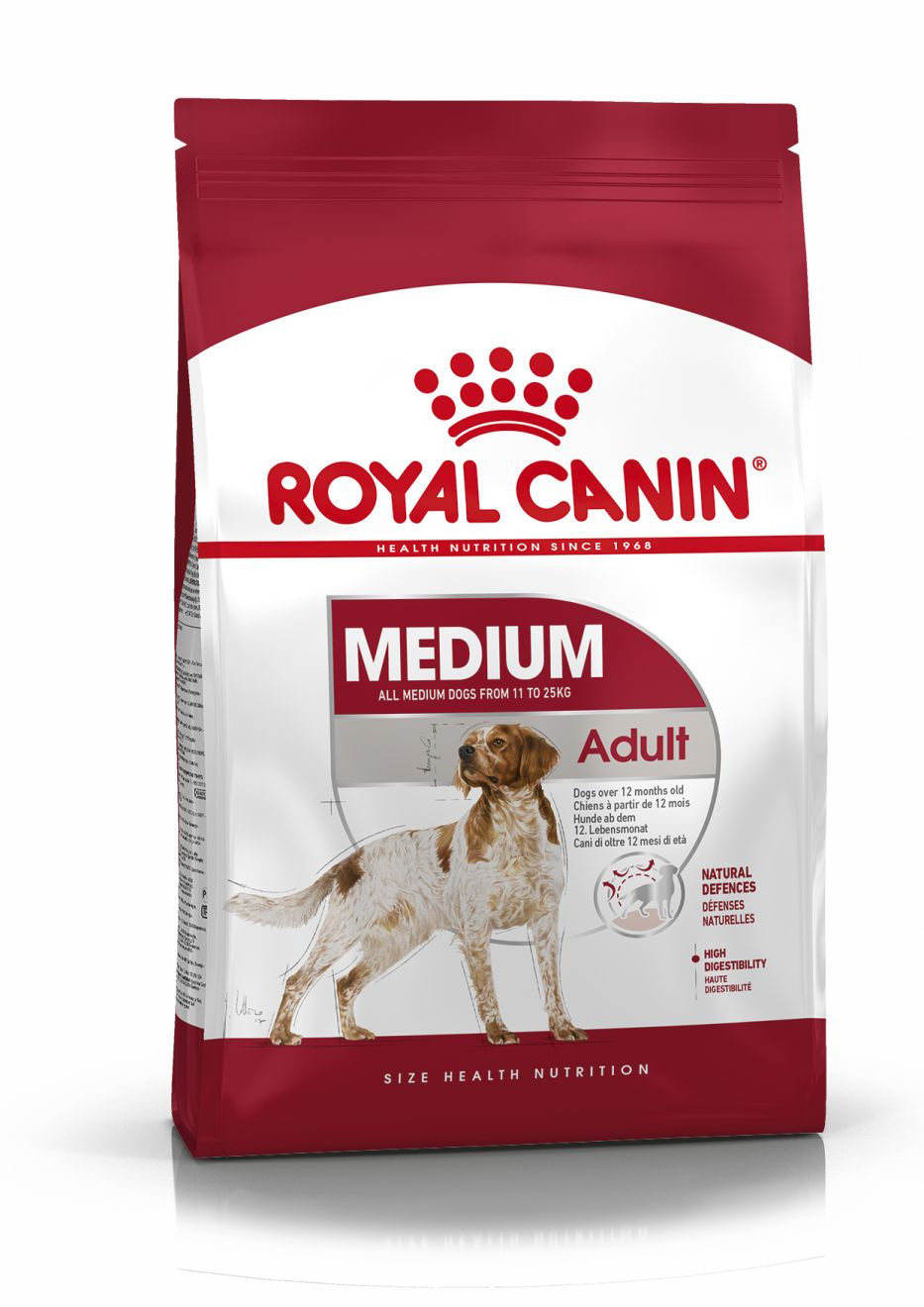 Royal Canin MEDIUM Adult Torrfoder för hund