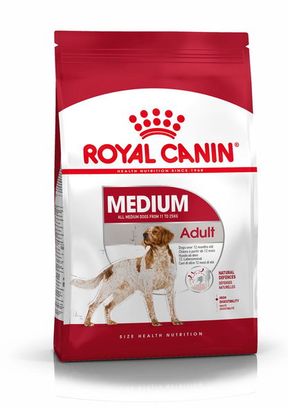 Royal Canin MEDIUM Adult Torrfoder för hund