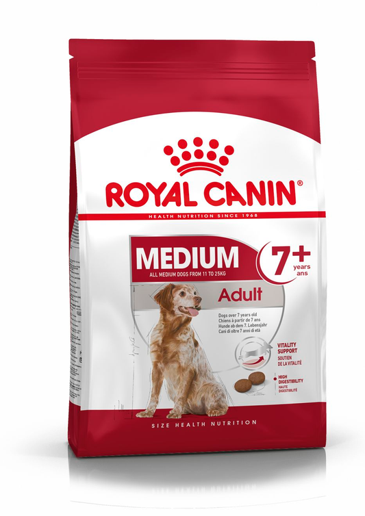 Royal Canin MEDIUM 7+ Ageing Torrfoder för hund