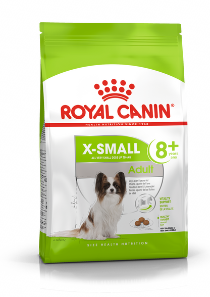 Royal Canin X-SMALL 8+ Adult Torrfoder för hund