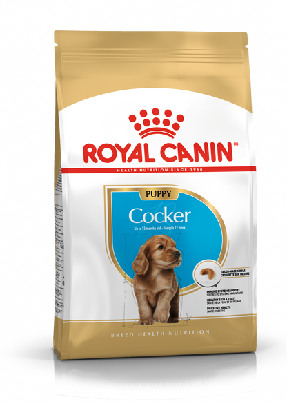 Royal Canin Cocker Puppy Torrfoder för hundvalp