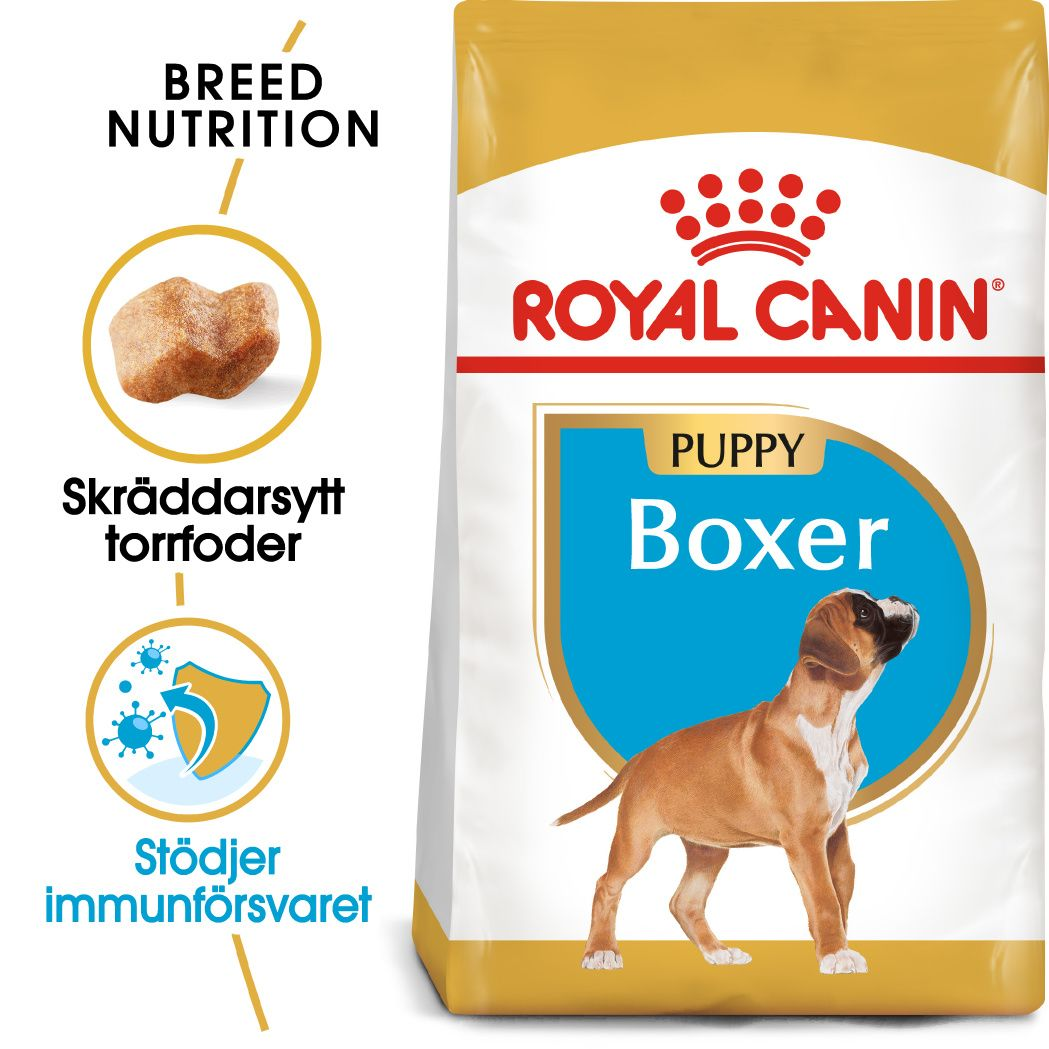 Royal Canin Boxer Puppy Torrfoder för hundvalp