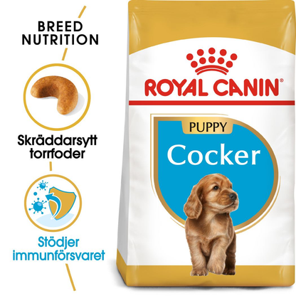 Royal Canin Cocker Puppy Torrfoder för hundvalp