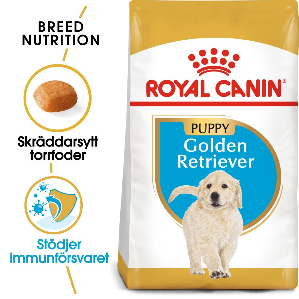 Royal Canin Golden Retriever Puppy Torrfoder för hundvalp