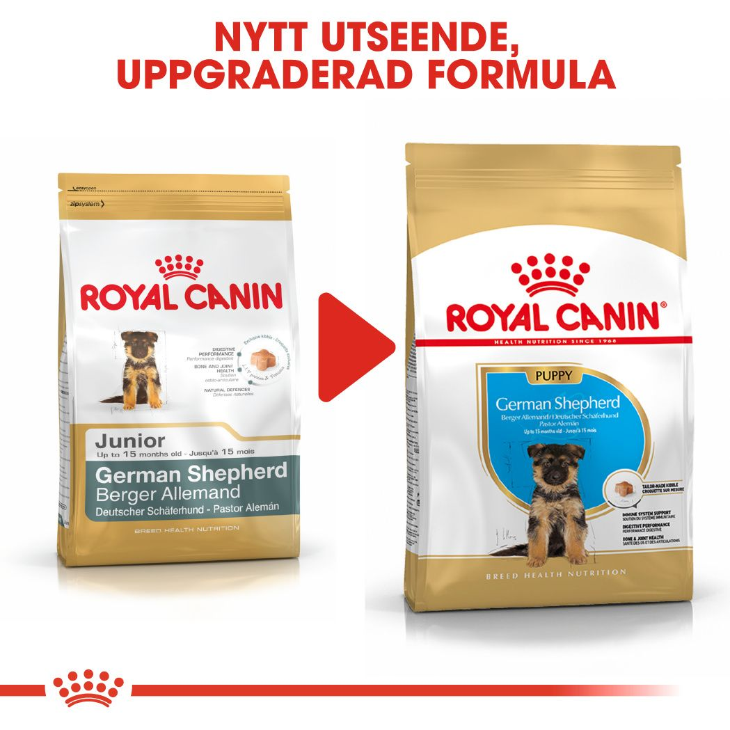 Royal Canin German Shepherd Puppy Torrfoder för hundvalp