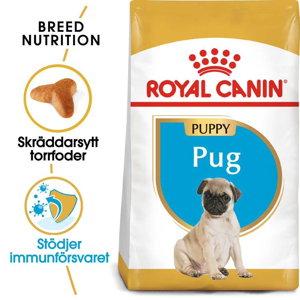 Royal Canin Pug Puppy Torrfoder för hundvalp