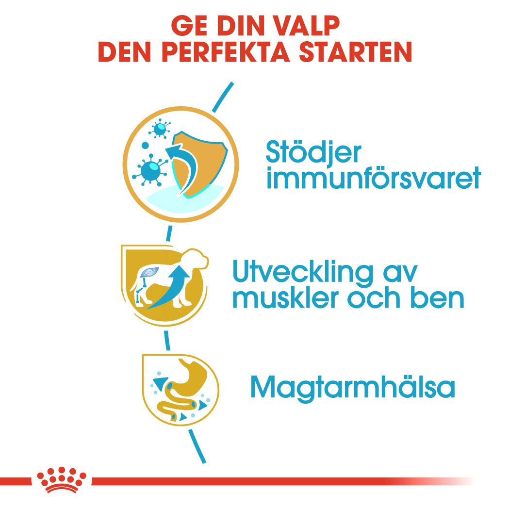 Royal Canin Rottweiler Puppy Torrfoder för hundvalp