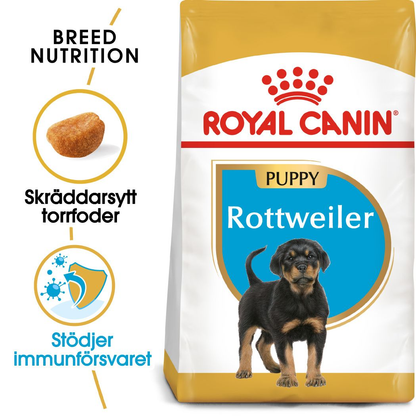 Royal Canin Rottweiler Puppy Torrfoder för hundvalp