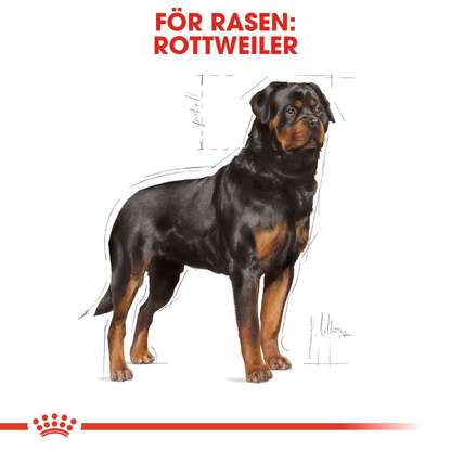 Royal Canin Rottweiler Adult Torrfoder för hund