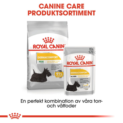 Royal Canin Dermacomfort Adult MINI Torrfoder för hund