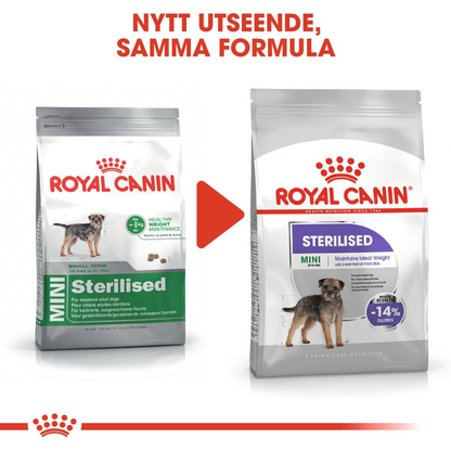 Royal Canin Sterilised Adult MINI Torrfoder för hund