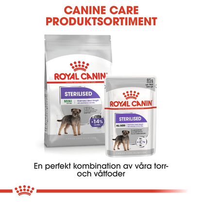 Royal Canin Sterilised Adult MINI Torrfoder för hund