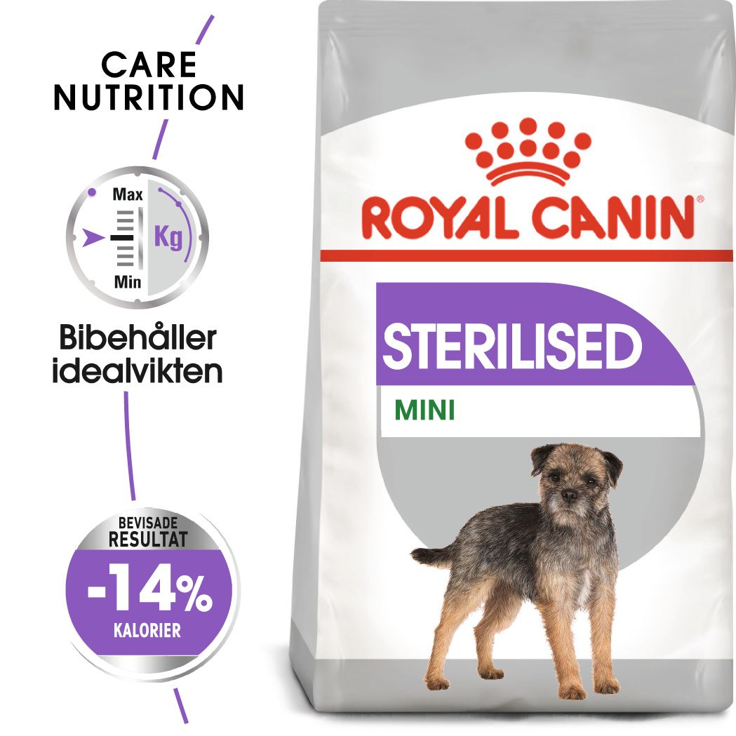 Royal Canin Sterilised Adult MINI Torrfoder för hund