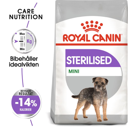 Royal Canin Sterilised Adult MINI Torrfoder för hund