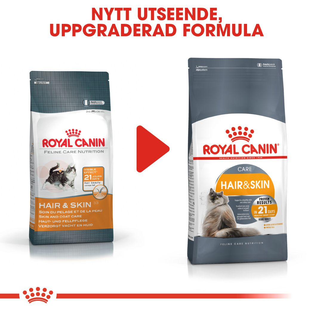 Royal Canin Hair &amp; Skin Care Adult Torrfoder för katt