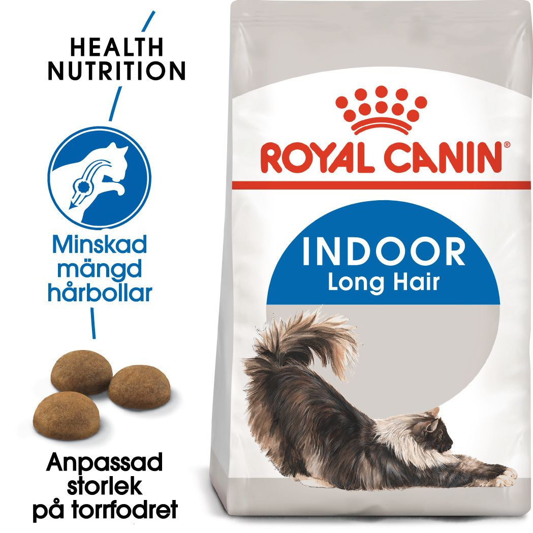 Royal Canin Indoor Long Hair Adult Torrfoder för katt