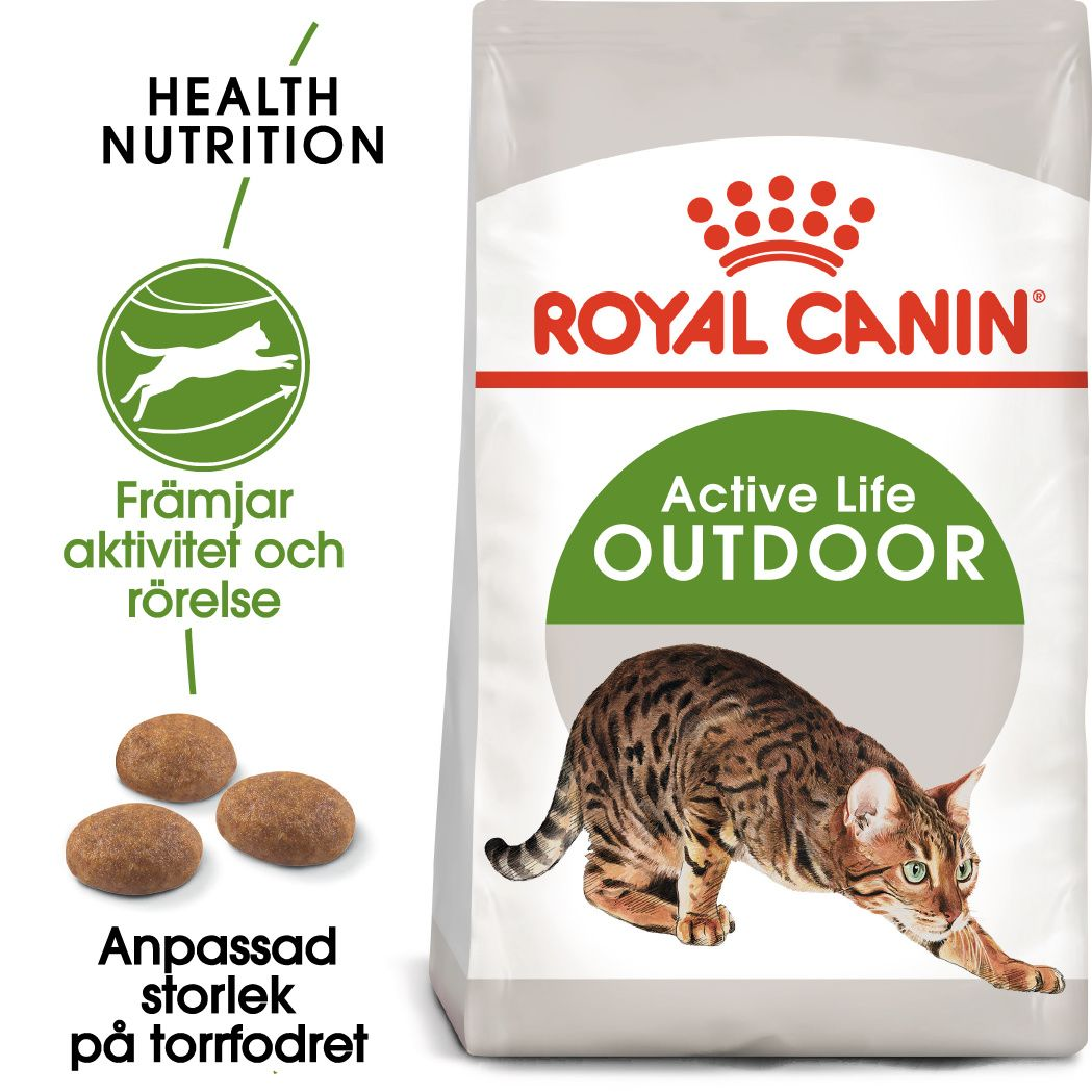 Royal Canin Outdoor Adult Torrfoder för katt